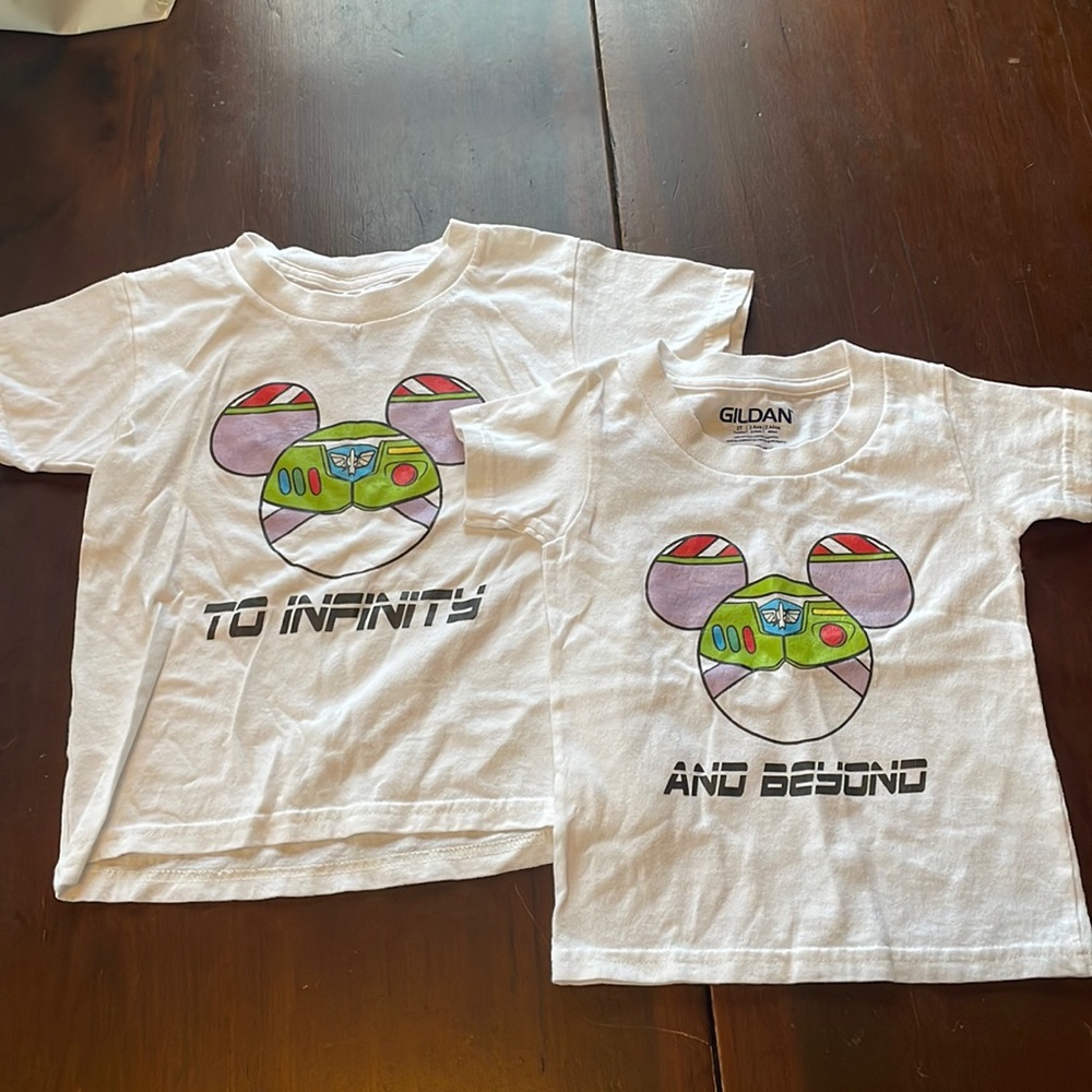 To Infinity and Beyond toddler Toy Story Disney tshirts